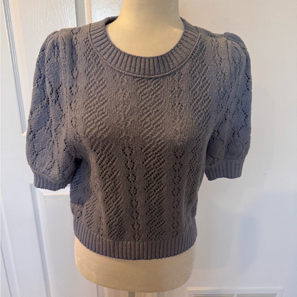 Free People short sleeve sweater